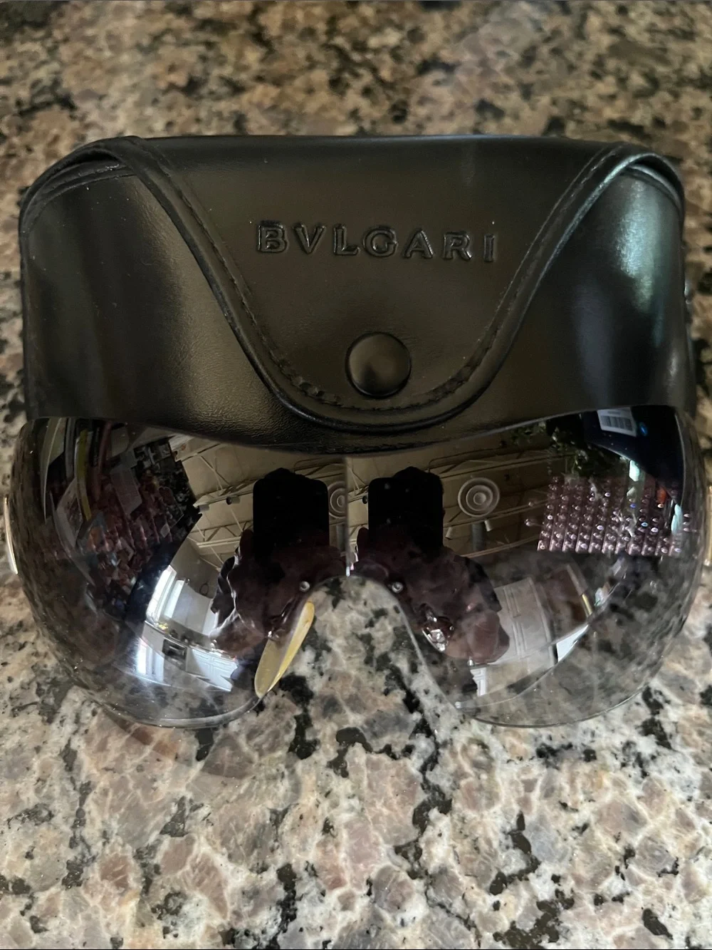 Bvlgari Sunglasses Swarovski Crystals w/ Case